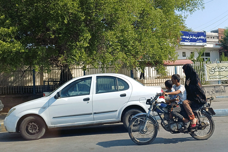 موتورسواری کودکان؛ بازی با جان خود و دیگران